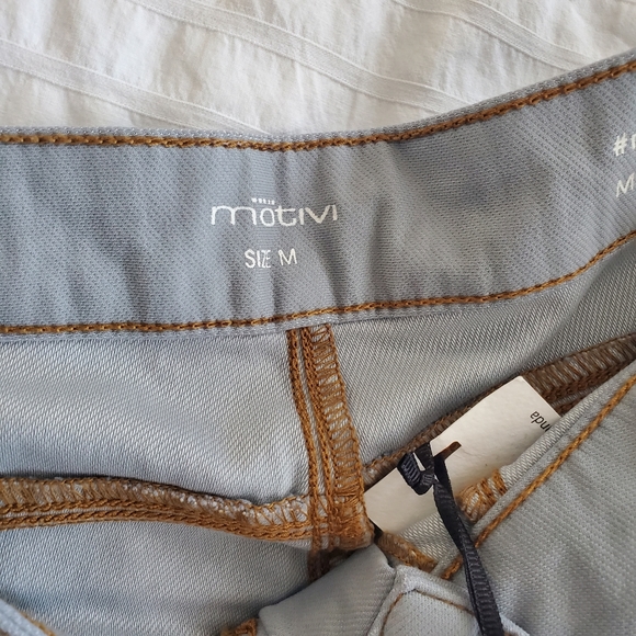 NWT Motivi Jeans Jeggings light blue grey - Picture 2 of 6